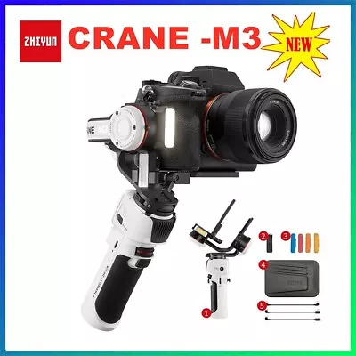 Zhiyun Crane M3 3-Axis Handheld Gimbal Stabilizer For Smartphones/iPhone/Sumsang • $528