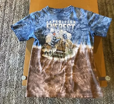 Disney Animal Kingdom Unsized Tie Dye Yeti Expedition Everest Roller Coaster • $12