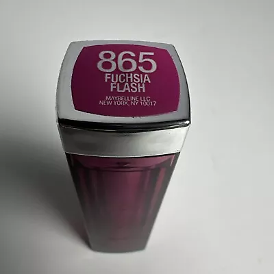 Maybelline Color Sensational Vivid Lipstick 865 Fuchsia Flash • $33