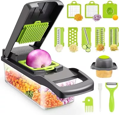 14-in-1 Multifunctional⭐⭐⭐ Vegetable Chopper⭐⭐⭐ • $12.99