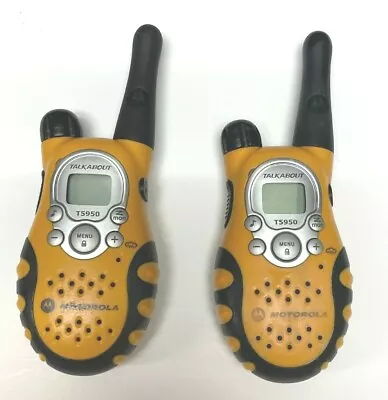 Motorola Talkabout T5950 Two Way Radio (1 PAIR) • $24.99