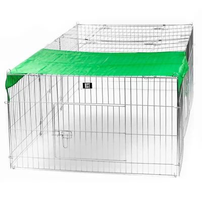 £66.95 • Buy Kct Large Enclosed Pet Playpen Outdoor Metal Dog Cat Rabbit Run Folding Fence