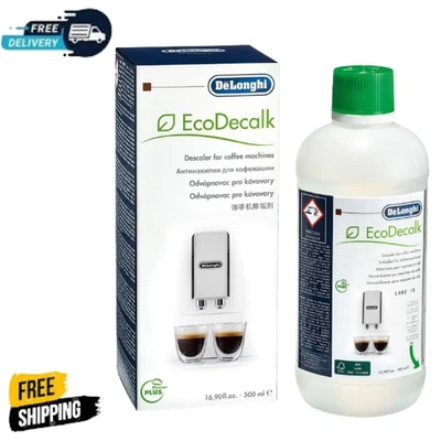 $36.99 • Buy De'Longhi | EcoDecalk | DLSC500 | Natural Descaler For Coffee Machines | 500ML P