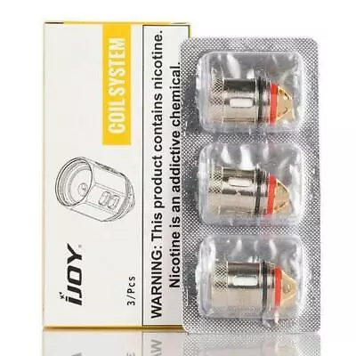 IJoy Mesh Single Dual & Triple 0.2 & 0.18 Ohm Replacement Coils • £4.99