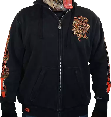 Lethal Threat [HD84075L] Venom & Velocity Zip-Up Hoodie • $94.99