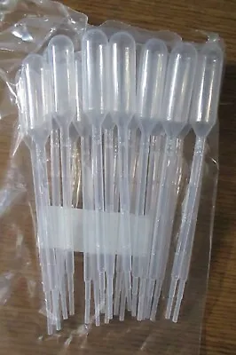 3.5ml Graduated Large Bulb Draw Sterile Plastic Transfer Pipette (Pipet) • $11.75