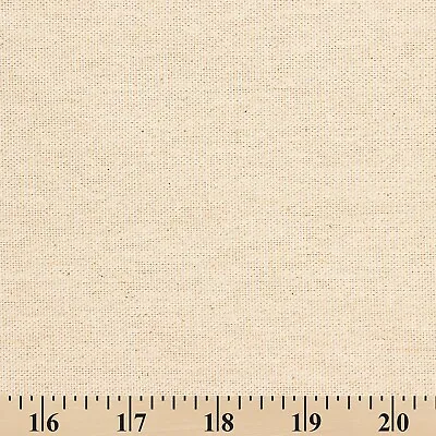 7 Oz Natural Cotton Duck Canvas Fabric 60  Wide 100% Cotton • $6.99