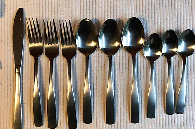 Cambridge MADISON Stainless Flatware  Tablespoons Knife Spoons Forks 10pc • $15