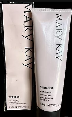 New 026940 Mary Kay Timewise 3 In 1 Cleanser Normal To Dry Skin Full Size 4.5 Oz • $23.99