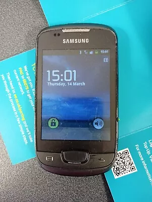 Samsung Galaxy Mini GT-S5570 - Steel Grey (Three) Smartphone • £5