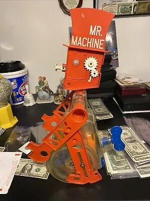 👀 Vintage MR. MACHINE Robot Toy - Ideal Toy 1977 Wind Up  Walk N Whistle  Works • $24.99