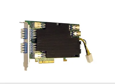 Riverbed 4-Port 10GbE Fiber SFP+ Network Interface Card / NIC-1-010G-4SR-BP • £199.99