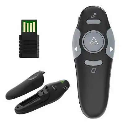 USB Wireless Presenter Power Point Laser Pointer Clicker Pen PPT Remote Control • £8.79