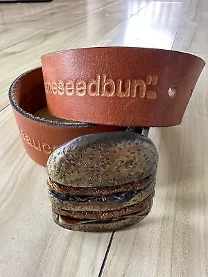 Vintage McDonald's Rare Limited Edition Big Mac Belt  1976 1970s Memorabilia Usa • $160