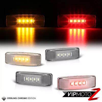 1994-2002 Dodge Ram Dually Rear Fender Side Marker LED Cab Bed LED Clear Lights • $23.99