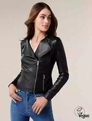 Leather Jacket Women Au Size 8 • $100