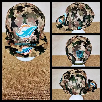 Miami Dolphins Nfl Football Snapback Hat. • $25