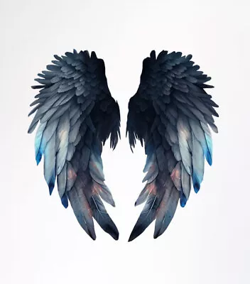 £3.99 • Buy Angel Wings Wall Art Colourful Vinyl Sticker Decals Z067