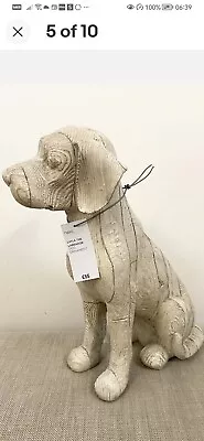 £40 • Buy Next Layla Labrador Large Next Dog Ornament Sitting  Animal Sculpture  Brand New