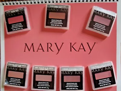 $22.95 • Buy Mary Kay Mineral BLUSH  LOT OF 2 ** Cinnamon Stick** + FRESH FREE MINI Brush NIP