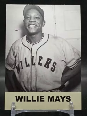 Willie Mays 1988 Baseball Card Kingdom Minneapolis Millers • $7.88