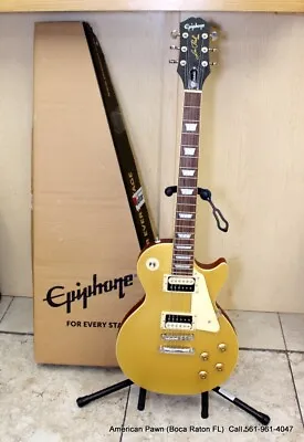 Epiphone Les Paul Classic Worn Metallic Gold • $249