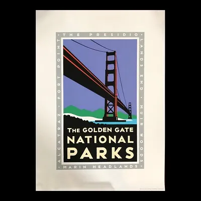 Michael Schwab Golden Gate National Parks Poster • $150