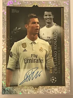 Cristiano Ronaldo Real Madrid Topps Champions League 2023/2024 Sticker #739 • £8.95