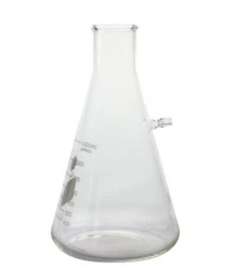 $22.78 • Buy FILTERING FLASK 500ml W/ Integral Side-Arm LAB DISTILLATION Vacuum Filtration