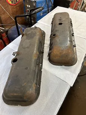 Vintage Early Chevy Big Block Valve Covers. Fit 366396427454 Good Condition • $30