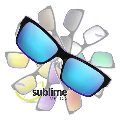 POLARIZED Metallic Ice Blue Replacement Lenses For Von Zipper Fulton ~ Bleu Blau • $19.23