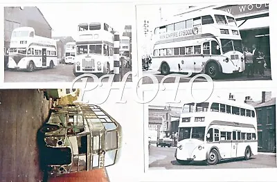 Blackpool Transport Leyland Pd2 Burlingham Bus 246 26 249 287 335 4 Photo • £2