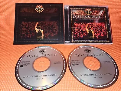 Queensryche- Mindcrime At The Moore 2 CD Slipcase Metallica Rush Dokken Dio • $16