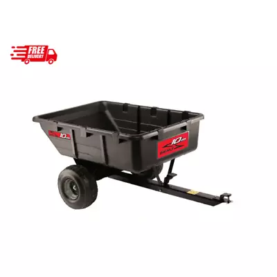 Brinly-Hardy PCT-101BH 10 Cu.ft Tow-Behind Poly Utility Cart • $299