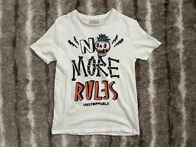 Zara Kids Boys No More Rules Graphic Tee Shirt Size 10 • $8
