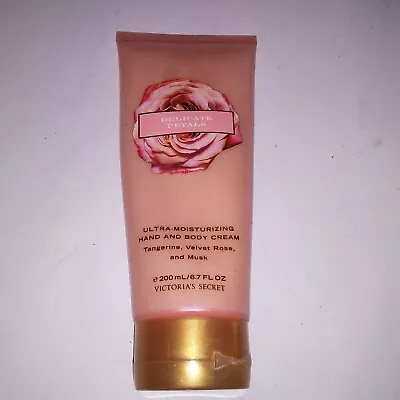 Victoria Secret Hand And Body Cream Delicate Petals Ultra Moisturizing 6.7oz New • $39.89