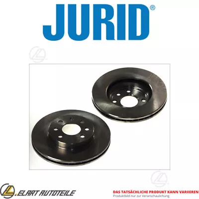 2x Brake Disc For Mini W10b16/w11b16a 1.6l 1nd/w17 D14 1.4l W10 B14 A 1.4l • £122.05