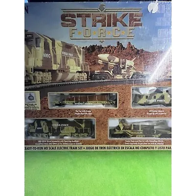 OLLIERV Bachmann HO Scale Train Set Strike Force With E-Z Track System NEW • $185