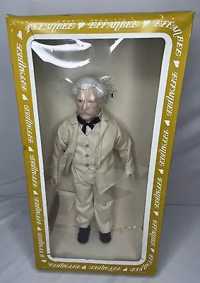 Vintage Effanbee Mark Twain Doll Great Moments In Literature #7631 Sealed In Box • $14.49