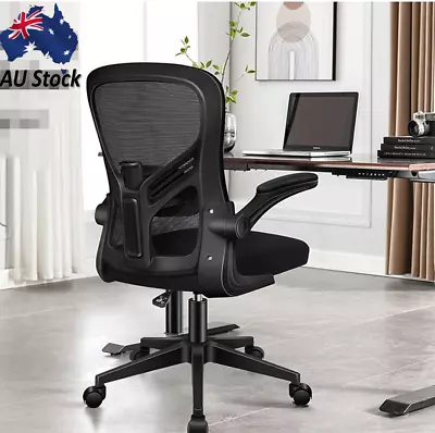 Ergonomic Office Study Chair Adjustable Mesh Seat Computer Executive Headrest • $84.99