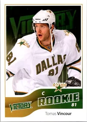 2011-12 Upper Deck Victory #212 Tomas Vincour RC Rookie Dallas Stars • $1.99