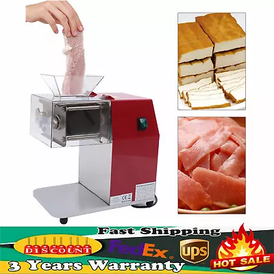 Commercial Electric Meat Cutter Slicer Shredding Cutting Machine Kitchen 1100W • $303.05
