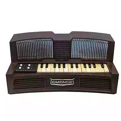 Vintage- EMENEE Cat. No. 205 Child's Portable Electric Toy Organ Keyboard WORKS • $24.99