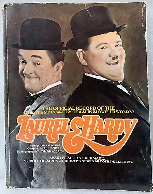 Laurel & Hardy The Official Record Of The Greatest Comedy Team John McCabe • $15.99