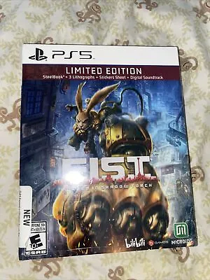 F.I.S.T.: Forged In Shadow Torch Limited Edition NEW PS5 Game Steelbook FIST • $92