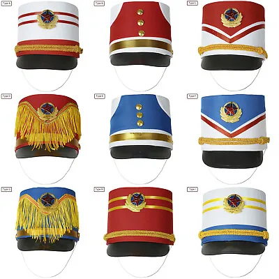 Children Kids Band Major Toy Soldier Hat Drum Band Hat Costume Party Accessory • $8.09