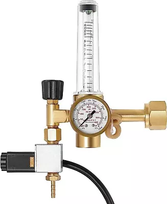 CO2 Regulator Hydroponics Emitter System With Solenoid Valve Flowmeter • $27.99