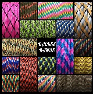 £2.85 • Buy 4 Mm Paracord 550 Spec Camo Colours 15,25,50,100 FT  Bush Craft Camping Hiking 