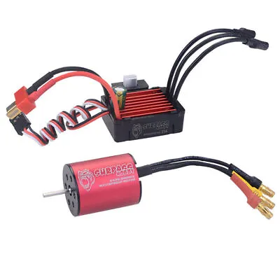 Surpass Hobby 2430 5800KV Brushless Motor + 25A ESC Combo For 1/18 1/16 RC Car • $19.59