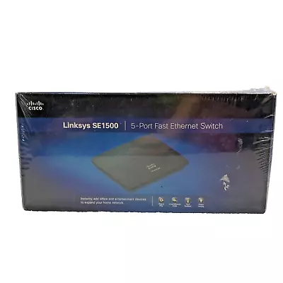 Linksys Cisco SE2800 8-Port Gigabit Ethernet Switch Router 10X Faster Power Adap • $21.15